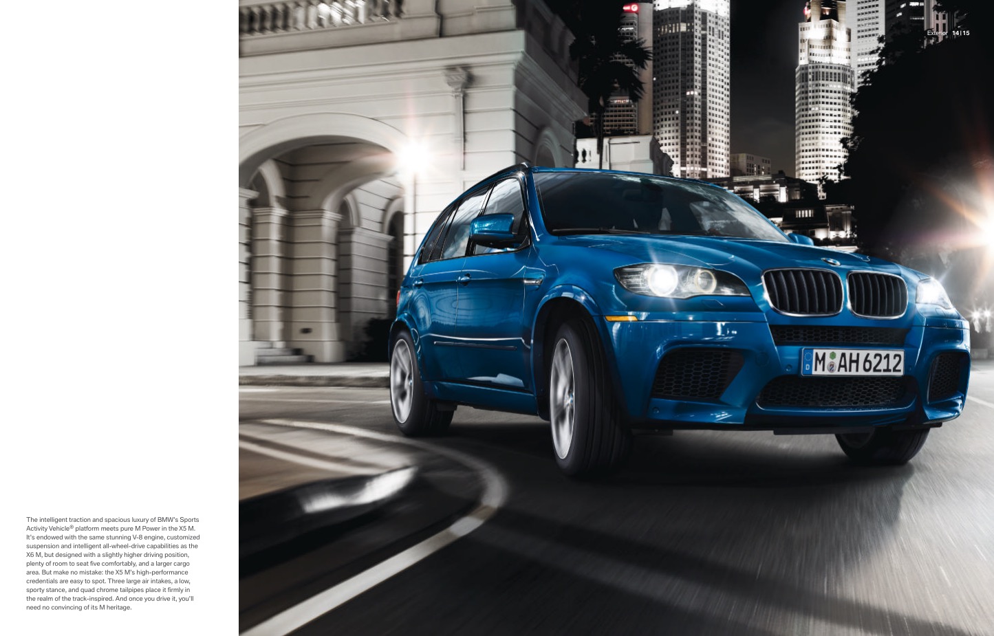 2011 BMW X5M Brochure Page 7